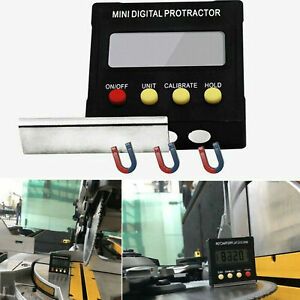 Angle Finder Inclinometer Magnet MeterDigital LCD Protractor Gauge Level