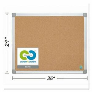Mastervision MasterVision Aluminum Earth Cork Board, 24 x 36 (BVCCA031790)
