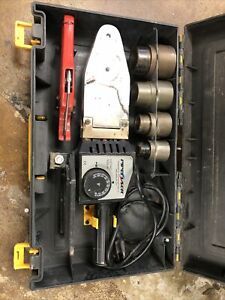 Pipefuser Socket Pipe Fuser Fusion Commercial Tool Kit for HDPE, PE and PP-R