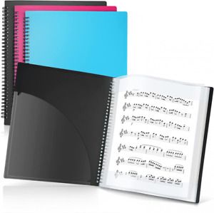 CRANBURY Music Folder for Sheet – (Assorted 3 3 Pack, Assorted 3 Color