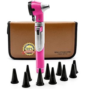 Cynamed Mini Otoscope - Portable Ear Light and Exam Kit for Home and Use - 3X -
