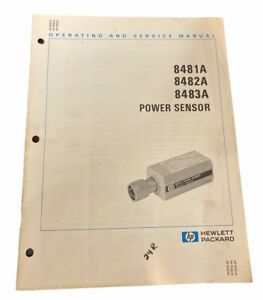 Hewlett Packard Vintage 1979/1980 Power Sensor Operating &amp; Service Manuals