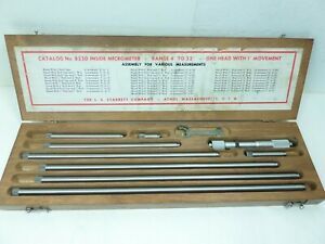 STARRETT  INSIDE   MICROMETER # 823D  .. 4 -32 ..  TUBULAR