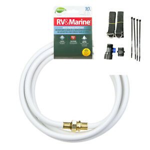 Water Caddy Accessory 10 Foot Hose Kit Easy Store Fits most Trailer Water
