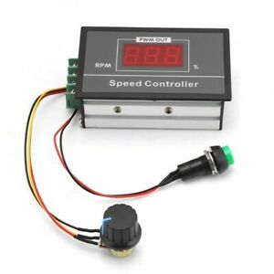Speed Controller Adjustable Motor Controller DC 6-60V Brand New Fashion