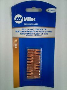 Miller T-M023 .023 MDX AccuLock Contact Tips for MDX MIG Gun