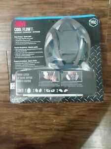 3M 6502QLPA1-A-PS Half Face Painting Respirator Cool Flow Medium USA NIB