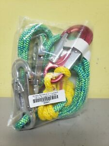 Grizzly Spliced 2 In 1 Lanyard 1/2&#039;&#034; x 10&#039; Lightning Green