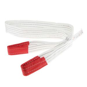 Flat Lifting Sling Towing Pulling Strap Rope Synthetic Fibre 5 Tonne  2 Meter