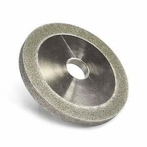 3 Inch Flat Shape Diamond Grinding Wheel 150 Grit 1/2&#034; Bore for Grinder Cutte...