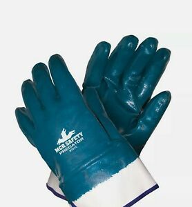 MCR SAFETY MEMPHIS 9761 PREDATOR FULLY COATED NITRILE WORK GLOVES LARGE (1 PAIR)
