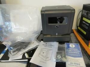 Lathem Thermal Print Time Clock System Black 2100HD - NIB