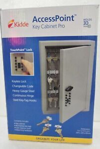 Kidde Safe 001795 AccessPoint Key Cabinet Pro, 30 Key Steel Storage