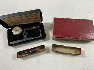 STARRETT LAST WORD 711F Dial Test Indicator Set .001&#034; w/ 711EA Attachment