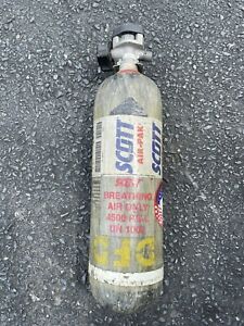 Scott Firefighter 30 Minute Air Tank Bottle w/ Valve