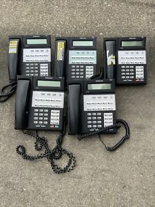 Lot Of 5 Samsung IDCS 18 D Telephones