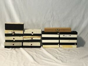 Lot Of 14 Used Microtome Knives Assorted Sizes American Optical All With Case