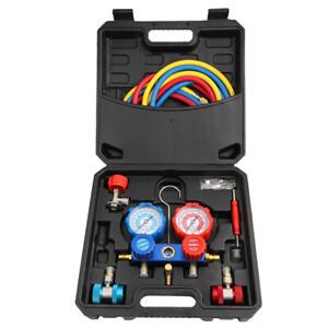Safely Eco-friendly More Positive Easily Metal + Plastic Refrigerant Manifold