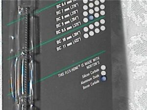 BRM FLEX-HONE 9.5 MM HONING TOOL 180 GRIT MADE OF BORON CARBIDE