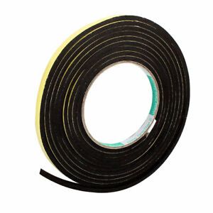 0.8CM Width 3.5Meters Long 4MM Thick Single Sided Sealing Shockproof Sponge Tape