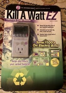 P3 International KIll A Watt EZ Electricity Usage Monitor 373064 Brand New (A3)
