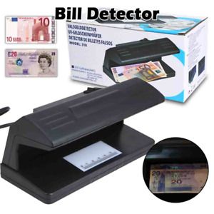 Bill Detector Led Blacklight Bank 4W UV Light Handheld Currency Tester Machine
