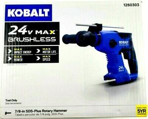 Kobalt 24-Volt 7/8-in SDS-Plus Cordless Rotary Hammer Tool Only **NOTES**
