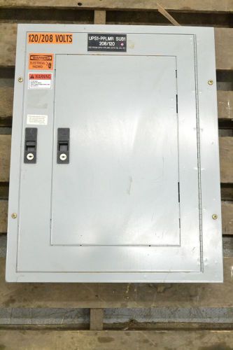 General electric aqf3181atx panel board 125a 208/120v circuit breaker b263991 for sale