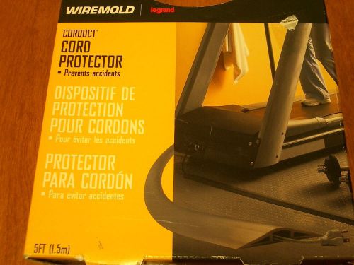 Wire or Cable Protection Strip, Conduit, Guide, Protector. 5 feet. Gray.