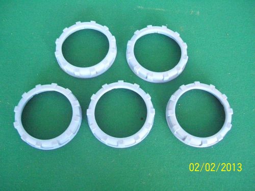 Five - new - 4&#034; heavy duty plastic bushing - fiber - #231 for sale