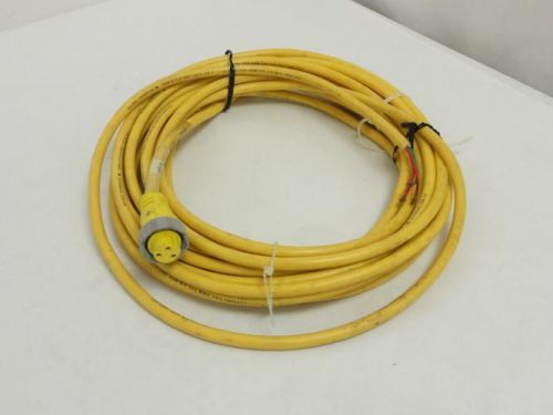 148398 Used, Woodhead 103000A03F3002 Cable 30&#039; Long 300V 10A 3-Pin Connector