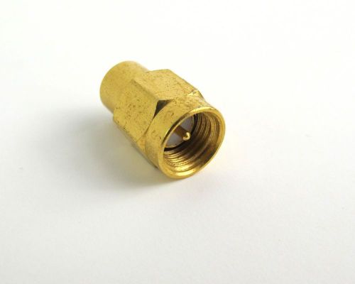 Omni spectra 2001-6101-00 coaxial termination sma/male connector gold 1 watt for sale