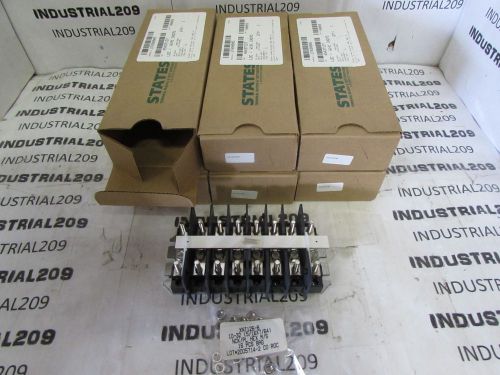 Lot of 6 pcs states terminal block 8 circuit m25008 new in box for sale
