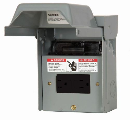 New siemens wn2060u non-fused ac disconnect with gfci receptacle for sale