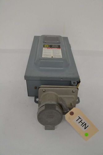 SQUARE D HU362AWC 60A AMP 600V-AC 3P NON-FUSIBLE DISCONNECT SWITCH B412260