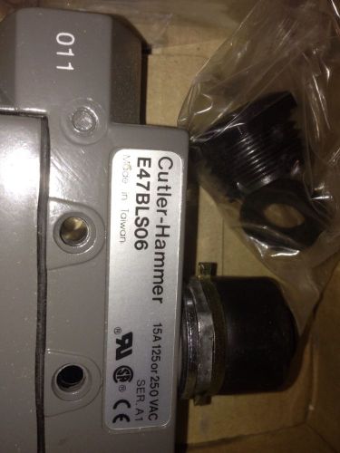 (0837) Cutler Hammer E47BLS06 Limit Switch