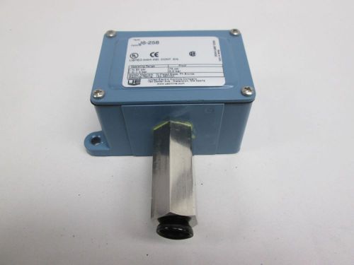 Ue united electric j6-258 1/2in npt pressure  switch 0-50psi 480v-ac 15a d312806 for sale