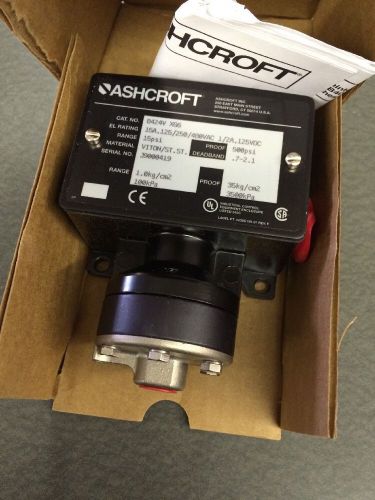 Ashcroft B424V XG6 Pressure Switch 15psi New In Box