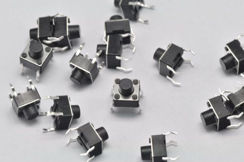 100x New swithes on off push button 6mm FREE SHIPPING