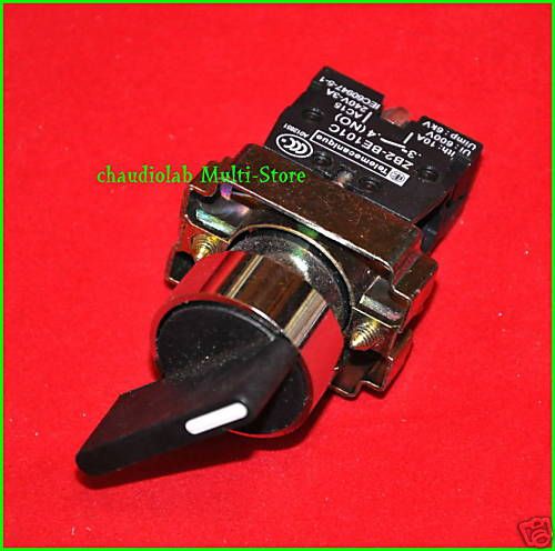 New Telemecanique 2 Positions Selector Switch 600VAC~10A