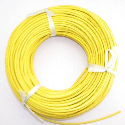 12awg Yellow Color Soft Silicone Wire x1M EU ROHS and REACH Directive standards