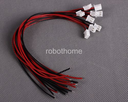 10pcs XH2.54-2P 2.54mm 20cm Connector Single Tin Header Dupont wire brand new