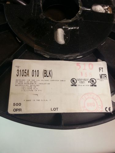 Belden 3105A Shielded Automation &amp; Process Control RS-485 Cable 510 feet 1-pair