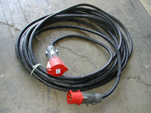10-4 cable wire extension 200&#039; cord ps430 splashproof plug &amp;receptacle very nice for sale