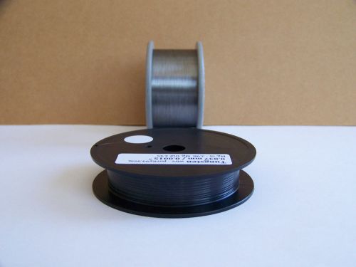 Tungsten / wolfram wire  0.037 mm / 0.0015&#034;  -   3 m / 10 ft. for sale
