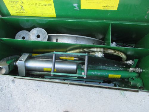 Greenlee 883  bender 1 1/4 to 3 inch rigid pipe bender great shape for sale