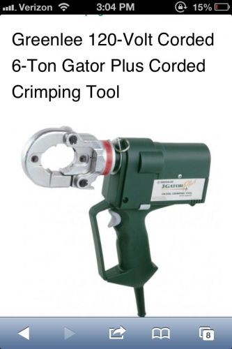 Greenlee gator plus csg50gl 6-ton corded cutting tool for sale