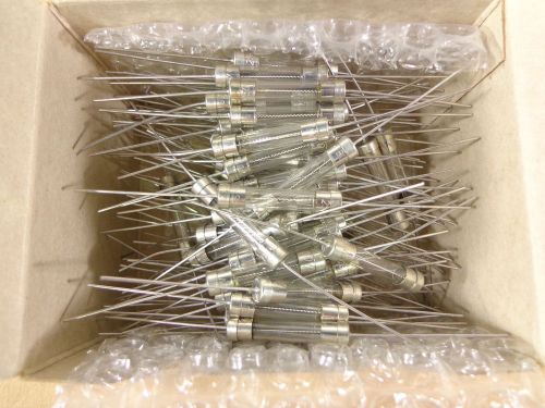 ( lot of 10 ) glass fuse with leads 8 a amp buss bk/gjv-8 for sale