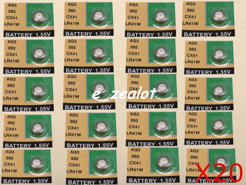 20pcs button battery lr41 coin batteries watch batteries perfect for sale