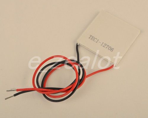 Tec1-12706 thermoelectric cooler peltier 12v 60w 92wmax 4x4x0.4cm for sale
